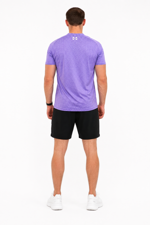 MOTIV8E Performance Tee - Violet purple
