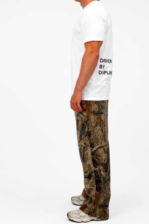 MOTIV8E Hybrid Tee - White UNISEX