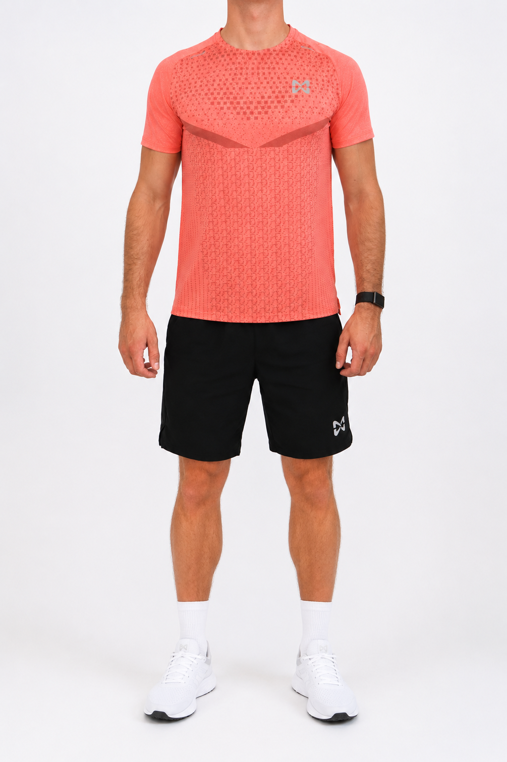 MOTIV8E Performance Tee - Coral red