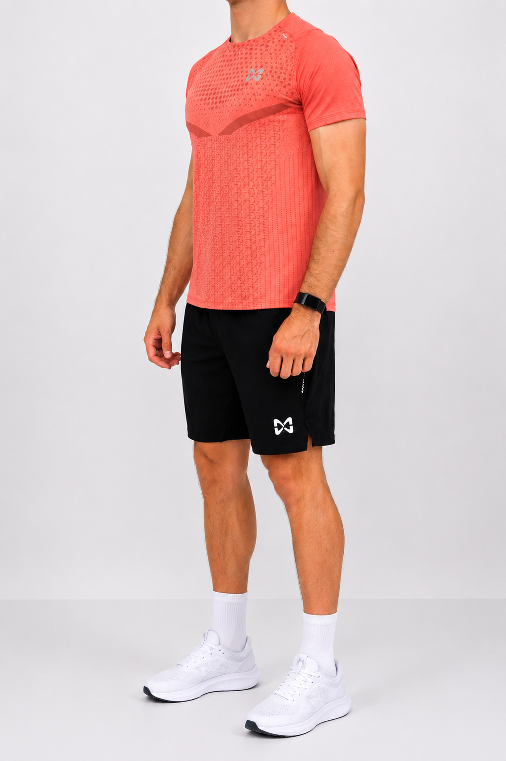 MOTIV8E Performance Tee - Coral red