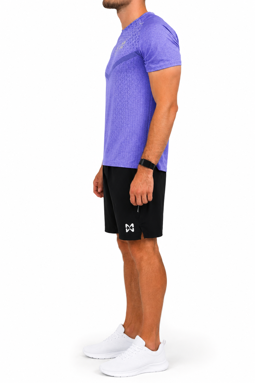 MOTIV8E Performance Tee - Violet purple